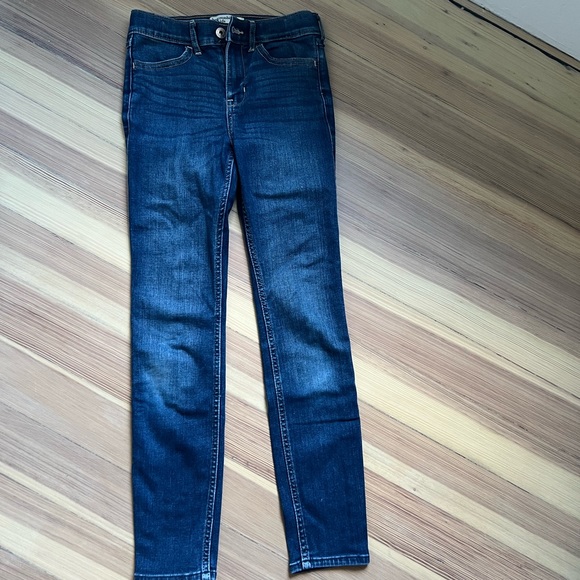 ABERCROMBIE KIDS high rise skinny jean sz 10/11 NWOT - Picture 2 of 4